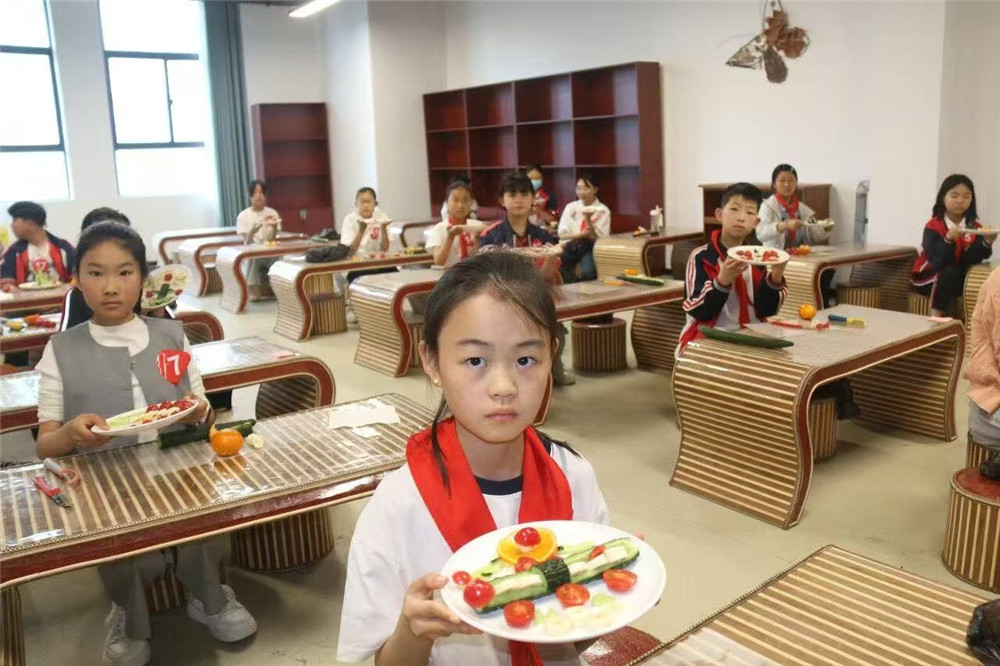 全市400多名中小学生同场比拼劳动技能